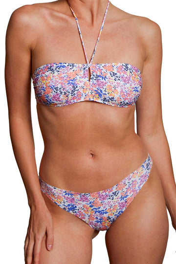 Esquisse lingerie Bandeau maillot Gardénia rose Indien
